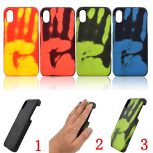 Load image into Gallery viewer, Hot Discoloration Temperature Sensing Change Color Phone Case