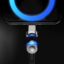 Load image into Gallery viewer, Rotate 180 degree Magnetic USB Cable 5A Fast Charging USB