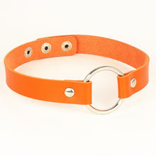 Load image into Gallery viewer, Round Gothic Goth Choker Necklace